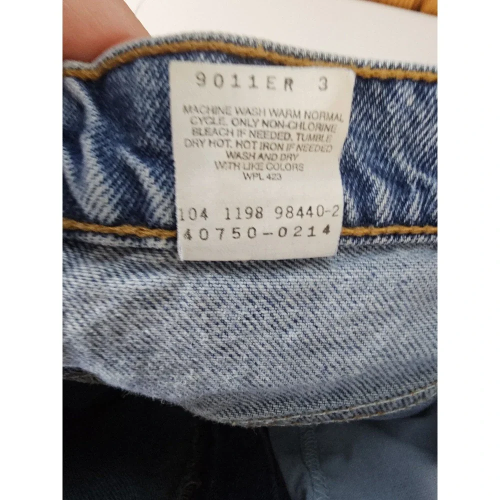 Vintage Levis 550 Student‎ Fit Jeans Red Tab Mens 27x30 (28.5) Relaxed Fit 90s